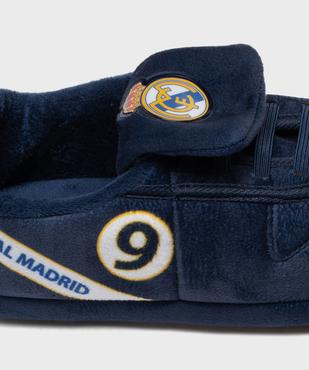 Chaussons inspiration chaussures de foot garçon - Real Madrid vue6 - REAL MADRID - GEMO