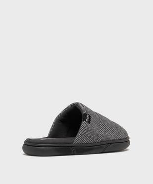 Chaussons mules fourrés cosy femme - DIM vue4 - DIM - GEMO