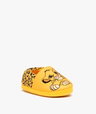 Chaussons garçon en jersey imprimé Simba - Roi Lion vue2 - ROI LION - GEMO