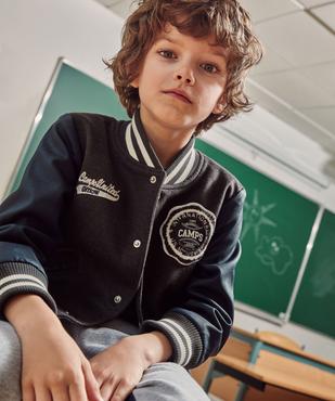 Blouson teddy garçon bicolore – Camps United vue6 - CAMPS UNITED - GEMO
