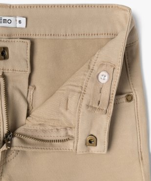 Pantalon cargo regular extensible garçon vue2 - GEMO (ENFANT) - GEMO