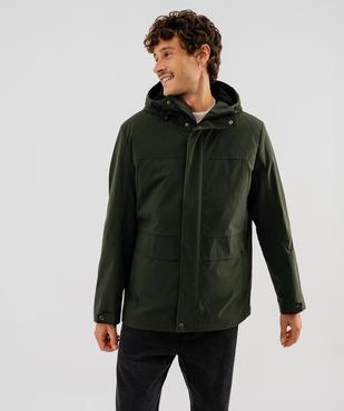 Parka doublée à capuche homme vue2 - GEMO (HOMME) - GEMO