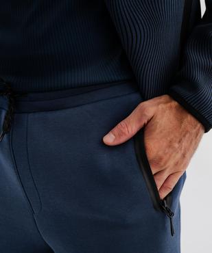 Bermuda de sport avec poches zippées homme vue2 - GEMO (HOMME) - GEMO