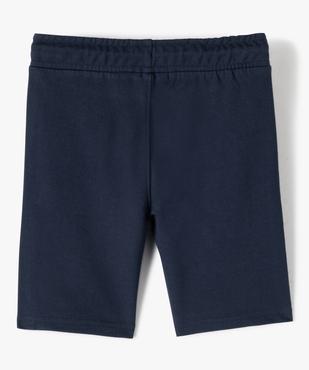 Bermuda garçon en maille jersey imprimée vue4 - GEMO (ENFANT) - GEMO