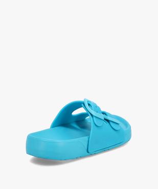 Mules de piscine fille unies à brides ajustables vue4 - GEMO (ENFANT) - GEMO