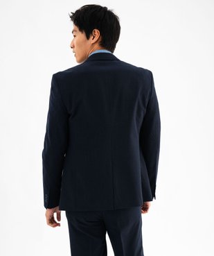 Veste de costume à carreaux homme vue3 - GEMO (HOMME) - GEMO