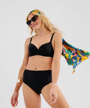 Haut de maillot de bain corbeille à armatures et bonnets paddés femme vue3 - GEMO (PLAGE) - GEMO