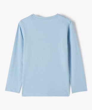 Tee-shirt garçon à manches longues avec motif XXL sur l’avant vue3 - GEMO (ENFANT) - GEMO