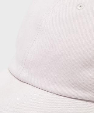 Casquette unie en coton fille vue3 - GEMO 4G FILLE - GEMO