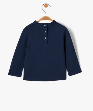 Tee-shirt manches longues imprimé bébé fille - LuluCastagnette vue3 - LULUCASTAGNETTE - GEMO