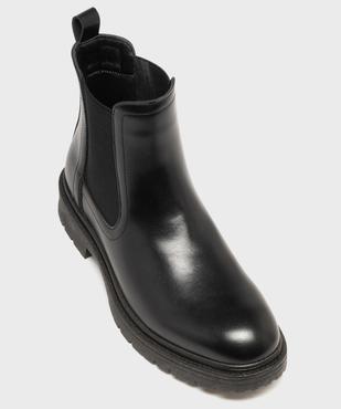 Boots Chelsea à semelle crantée femme - 5 Miles vue5 - 5 MILES - GEMO