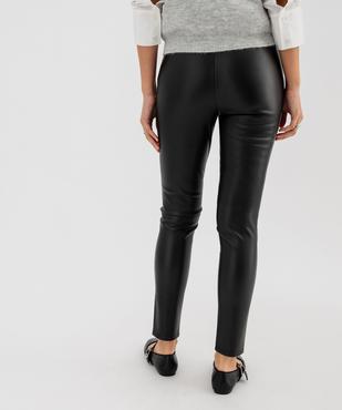 Legging en cuir imitation femme vue8 - GEMO(FEMME PAP) - GEMO