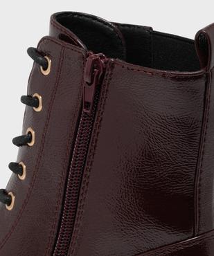 Boots avec élastique sur la tige et semelle crantée femme - 5 Miles vue6 - 5 MILES - GEMO