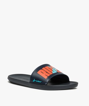 Mules de piscine homme à bandeau coloré - Rider vue2 - RIDER - GEMO