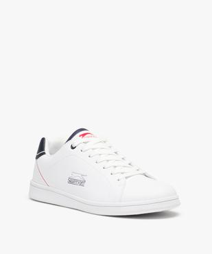 Baskets homme unies à détails contrastés – Slazenger Harlow vue2 - SLAZENGER - GEMO