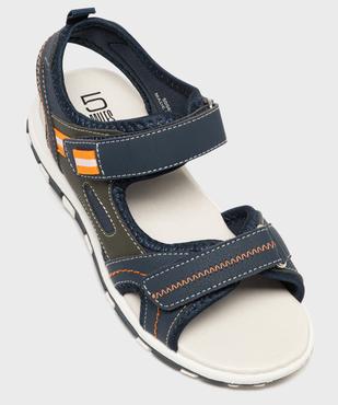 Sandales sportswear à double scratch garçon - 5 Miles vue5 - 5 MILES - GEMO