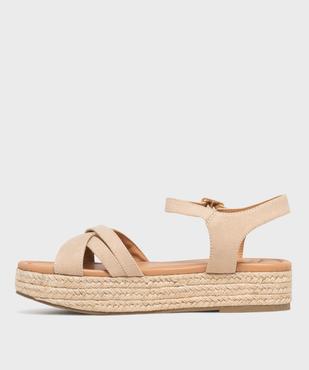 Sandales à semelle compensée femme - Valentina Baldano vue3 - VALENTINA BALDA - GEMO