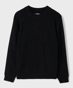 Pull col rond en maille douillette fille vue1 - GEMO (JUNIOR) - GEMO