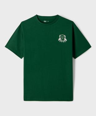 Tee-shirt manches courtes motif poitrine et dos garçon vue1 - GEMO 4G GARCON - GEMO