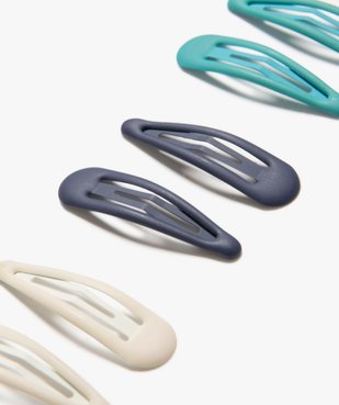 Barrettes à cheveux mates fille (lot de 6) vue2 - GEMO (ACCESS) - GEMO