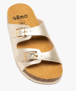 Mules fille unies à larges brides à boucle brillantes vue5 - LOVELY WINGS GEMO FOR GOOD - GEMO