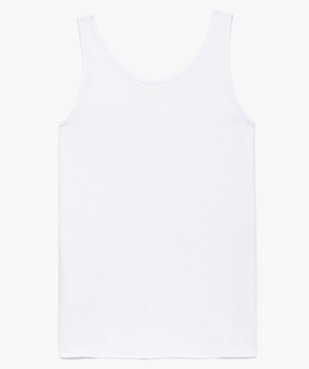 Débardeur fille en coton finition biais vue2 - GEMO (JUNIOR) - GEMO