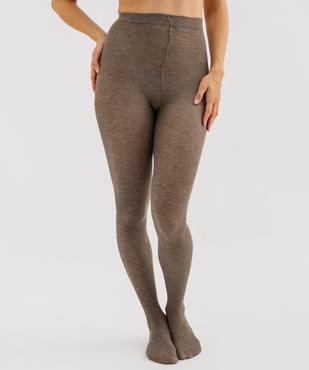 Collant chaud en maille femme vue3 - GEMO(HOMWR FEM) - GEMO