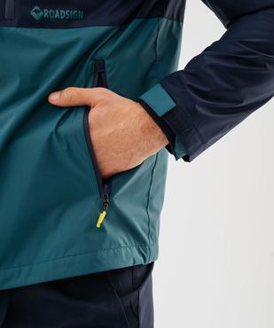 Coupe-vent à capuche léger et déperlant homme - Roadsign vue5 - ROADSIGN D - GEMO