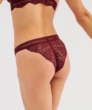 Culotte en dentelle femme vue2 - GEMO(HOMWR FEM) - GEMO