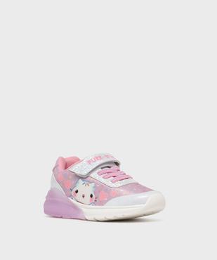 Baskets basses légères en mesh à scratch fille - Gabby et La Maison Magique vue2 - GABBY - GEMO