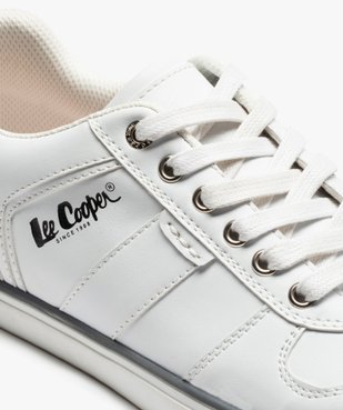 Baskets homme unies style rétro - Lee Cooper vue6 - LEE COOPER - GEMO
