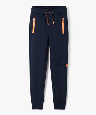 Pantalon de sport coupe slim garçon vue1 - GEMO (ENFANT) - GEMO