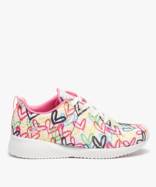 Baskets femme en mesh imprimé cœurs – Skechers Bobs Sport x John Goldcrown vue1 - SKECHERS - GEMO