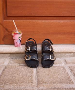 Sandales à clous métalliques ajustables par 3 boucles fille - Lovely Wings vue7 - LOVELY WINGS - GEMO