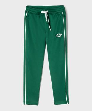 Pantalon de jogging extensible à taille élastiquée garçon vue1 - GEMO (ENFANT) - GEMO