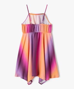 Robe fluide à bretelles fille vue5 - GEMO 4G FILLE - GEMO