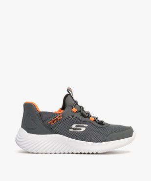 Baskets garçon souples faciles à enfiler Slip ins Bounder - Skechers vue1 - SKECHERS - GEMO