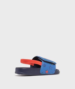 Mules de piscine à brides élastique et scratch garçon - La Pat'Patrouille vue4 - PAT PATROUILLE - GEMO