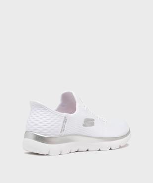 Baskets en mesh faciles à enfiler femme Slip ins Summits - Skechers vue4 - SKECHERS - GEMO