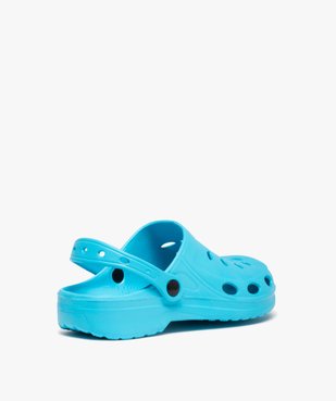 Sabots souples femme unis à perforations vue4 - GEMO (PLAGE) - GEMO