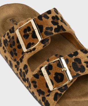 Sandales double bride avec semelle anatomique femme - Isotoner vue6 - ISOTONER - GEMO