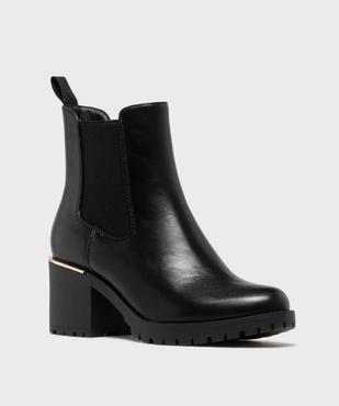 Chelsea boots à semelle crantée femme - 5 Miles vue2 - 5 MILES GEMO FOR GOOD - GEMO