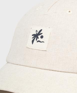 Casquette en lin et coton bébé garçon vue2 - GEMO (ACCESS) - GEMO