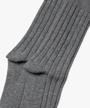 Chaussettes chaudes en maille côtelée homme vue2 - GEMO(HOMWR HOM) - GEMO