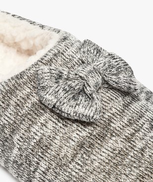 Chaussons mules en maille intérieur chaud vue6 - GEMO(HOMWR FEM) - GEMO