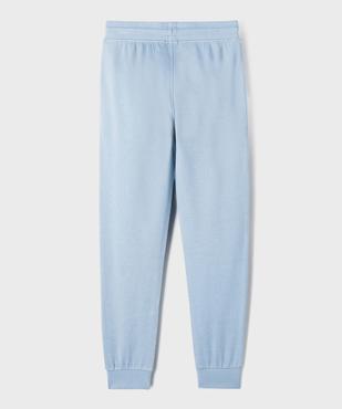 Pantalon de jogging avec intérieur molletonné garçon vue3 - GEMO (JUNIOR) - GEMO