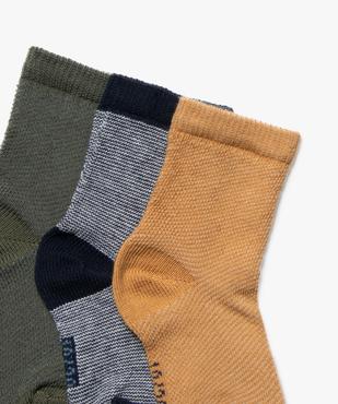 Chaussettes en coton bébé garçon (lot de 3)  vue2 - GEMO 4G BEBE - GEMO