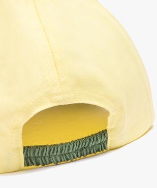 Casquette tricolore avec tête de tigre bébé garçon vue3 - GEMO 4G BEBE - GEMO