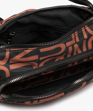 Sac en toile imprimée femme vue3 - GEMO (ACCESS) - GEMO