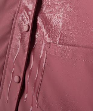 Imperméable chaudement doublé en matière déperlante bébé fille vue4 - GEMO(BEBE DEBT) - GEMO